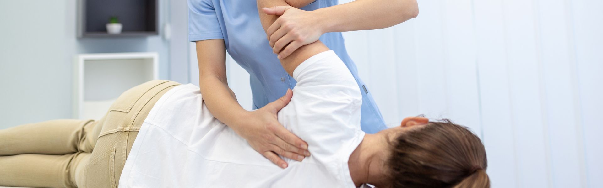 Chiropractic treatment background